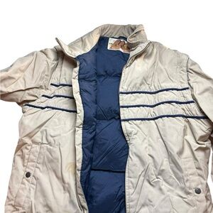 Vintage 70-80s Natural High Down Puffer Outerwear Jacket Men L